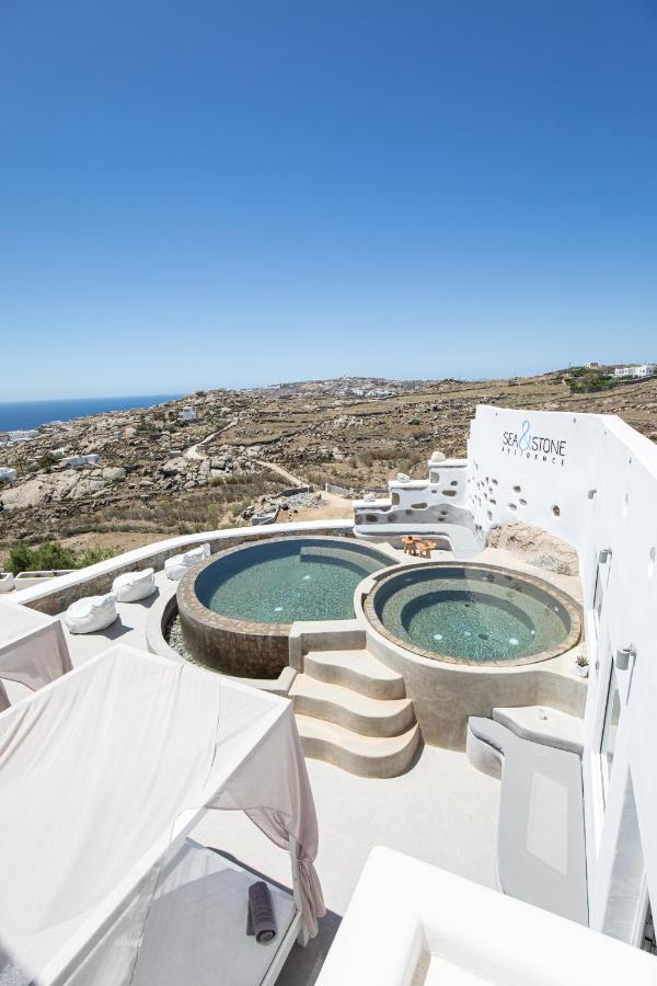 Sea & Stone Residence Mykonos Platys Gialos  Luaran gambar
